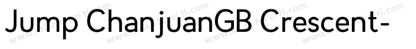 Jump ChanjuanGB Crescent字体转换